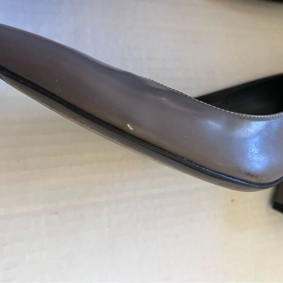 Stuart Weitzman Taupe Block Heel size 9 N - Picture 8 of 16